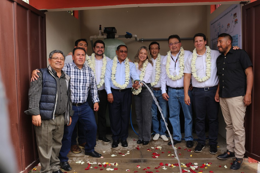 Distrito 5 de Quillacollo se beneficia con proyectos de acceso a agua potable y educación ambiental