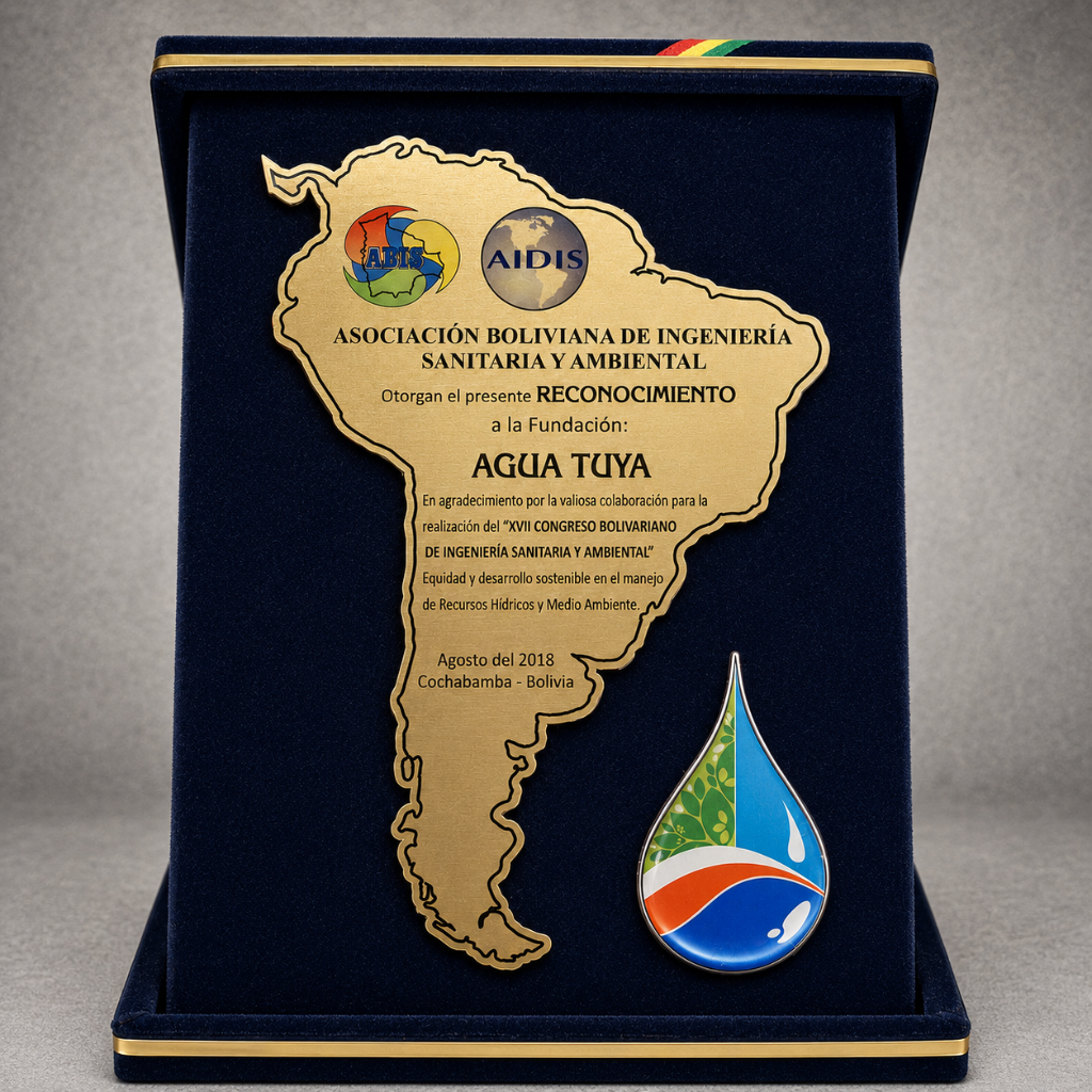 Reconocimiento de la Asociación Boliviana de Ingeniería Sanitaria y Ambiental