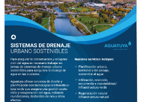 Servicios de sistemas de drenaje urbano sostenibles