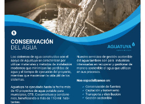 Servicios de agua potable