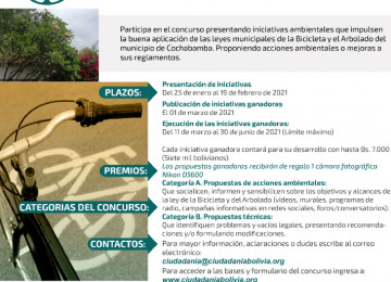 Formulario de aplicación: Concurso Ciudadanía ambiental en movimiento