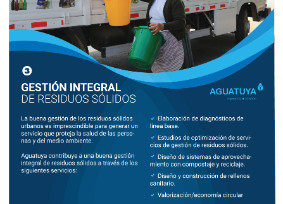 Servicios de gestión integral de residuos sólidos