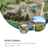 Ficha técnica - Villa el Carmen, planta de tratamiento de aguas residuales
