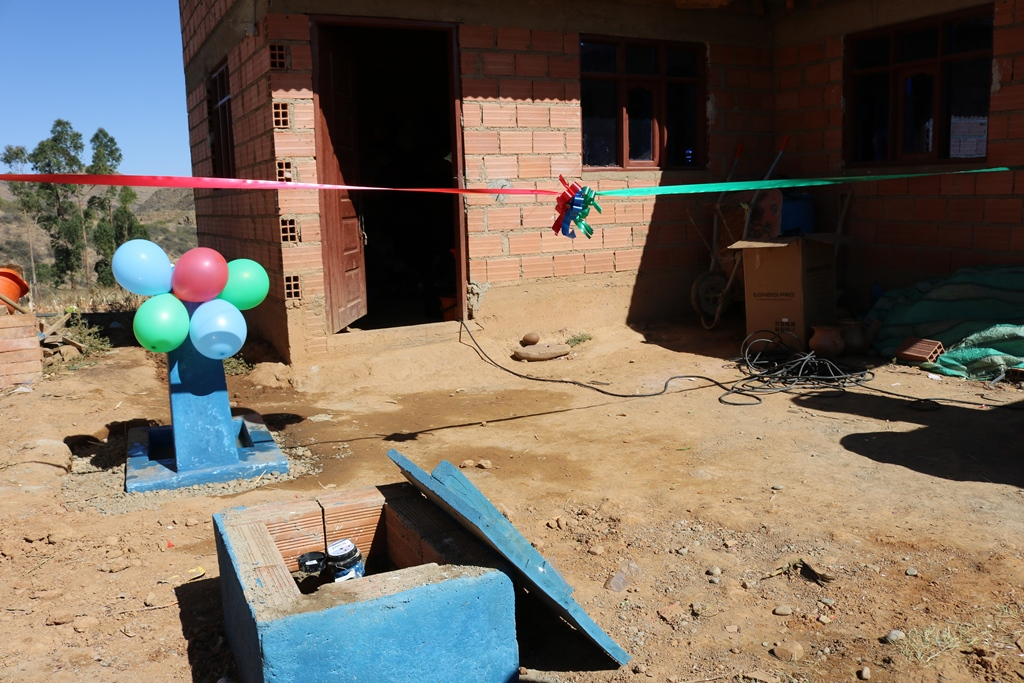 Inauguran dos sistemas de agua en Sacabamba y Cliza gracias al apoyo de María Marina Foundation