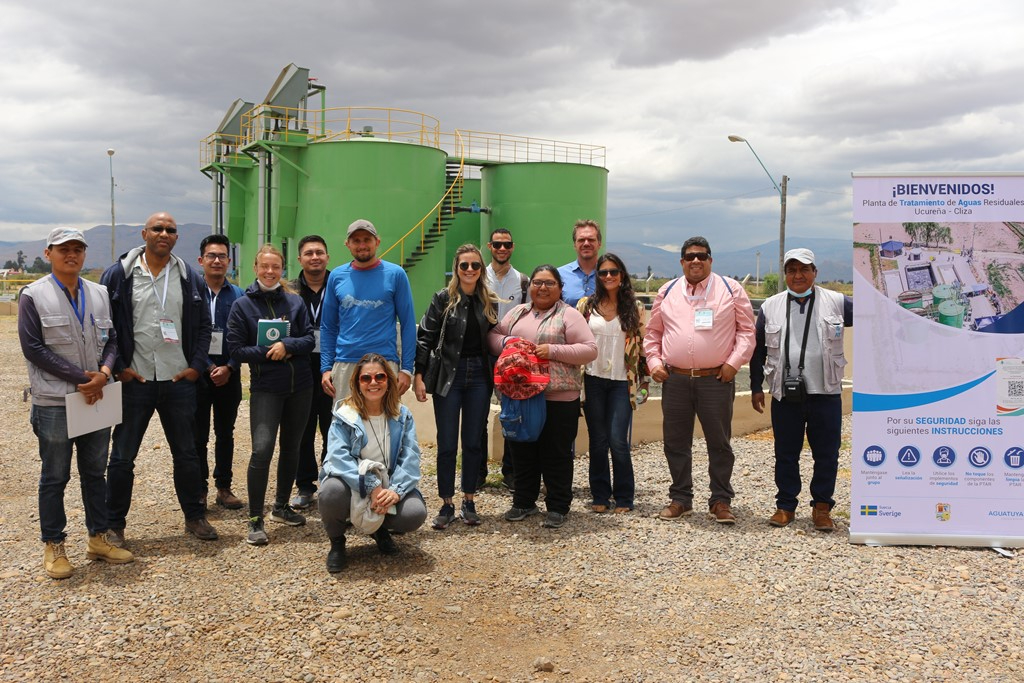 El Latinosan Bolivia 2022 visita las experiencias de Aguatuya y EMAPAS  