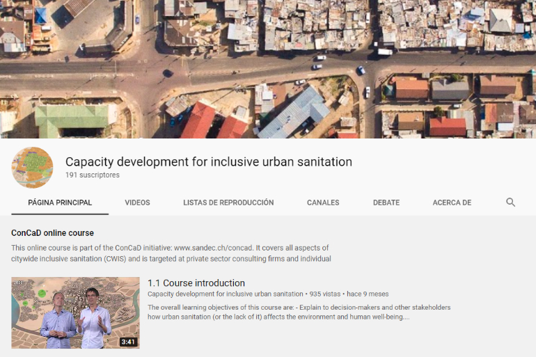 Curso EAWAG-Sandec: Desarrollo de capacidades para el saneamiento urbano inclusivo