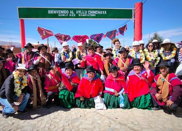 Suecia fortalece el saneamiento sostenible en La Paz con la entrega de plantas de tratamiento de aguas residuales en Chinchaya