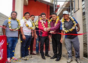 Inauguran sistema de agua potable que beneficia a más de 500 familias de la OTB Quimbol
