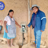 Bolivia con Agua inaugura un sistema de agua en Ayoma, Cliza
